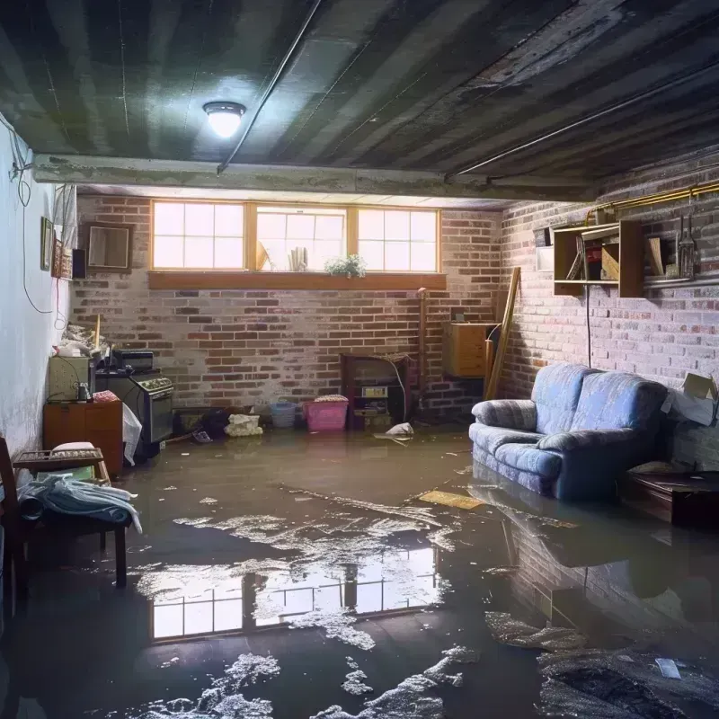 Flooded Basement Cleanup in Colbert, OK